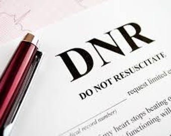 Do Not Resuscitate (DNR) Form | State-Specific Versions | Editable PDF + Word | Printable Medical Directive Template