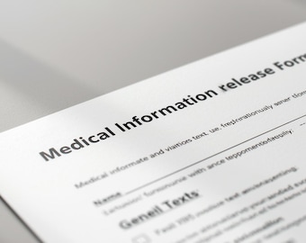Medical Records Release Form Template | Printable PDF + Editable Word