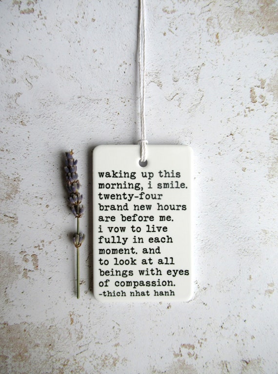 Citation Thich Nhat Hanh Citation Thay Citation Inspirante Etsy France