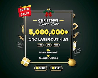 5 Million+ CNC Laser Cut Files – ULTIMATE Mega Bundle
