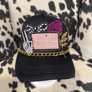 Custom Trucker Hat- Raisin’ Hell