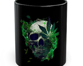 Dunkler Grimoire Schädel Becher