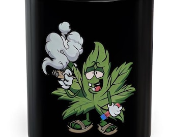 Hohe AF Stoner Blatt Tasse