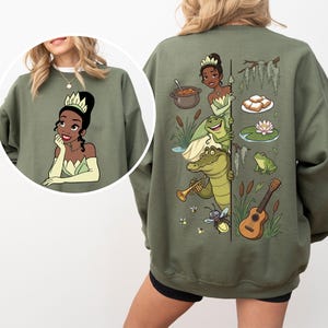 Camiseta vintage de princesas Disney, Bella, Ariel, Elsa y Cenicienta, camiseta del Castillo Mágico del Reino Mágico, regalo de viaje de Walt Disney para niñas. imagen 6