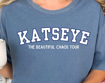 Camiseta Comfort Colors Katseye Tour, camiseta de ídolo Kpop