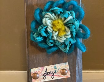 Woven Flower Block