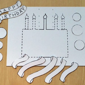 Downloadable Tangle Your Own Birthday Card image 5