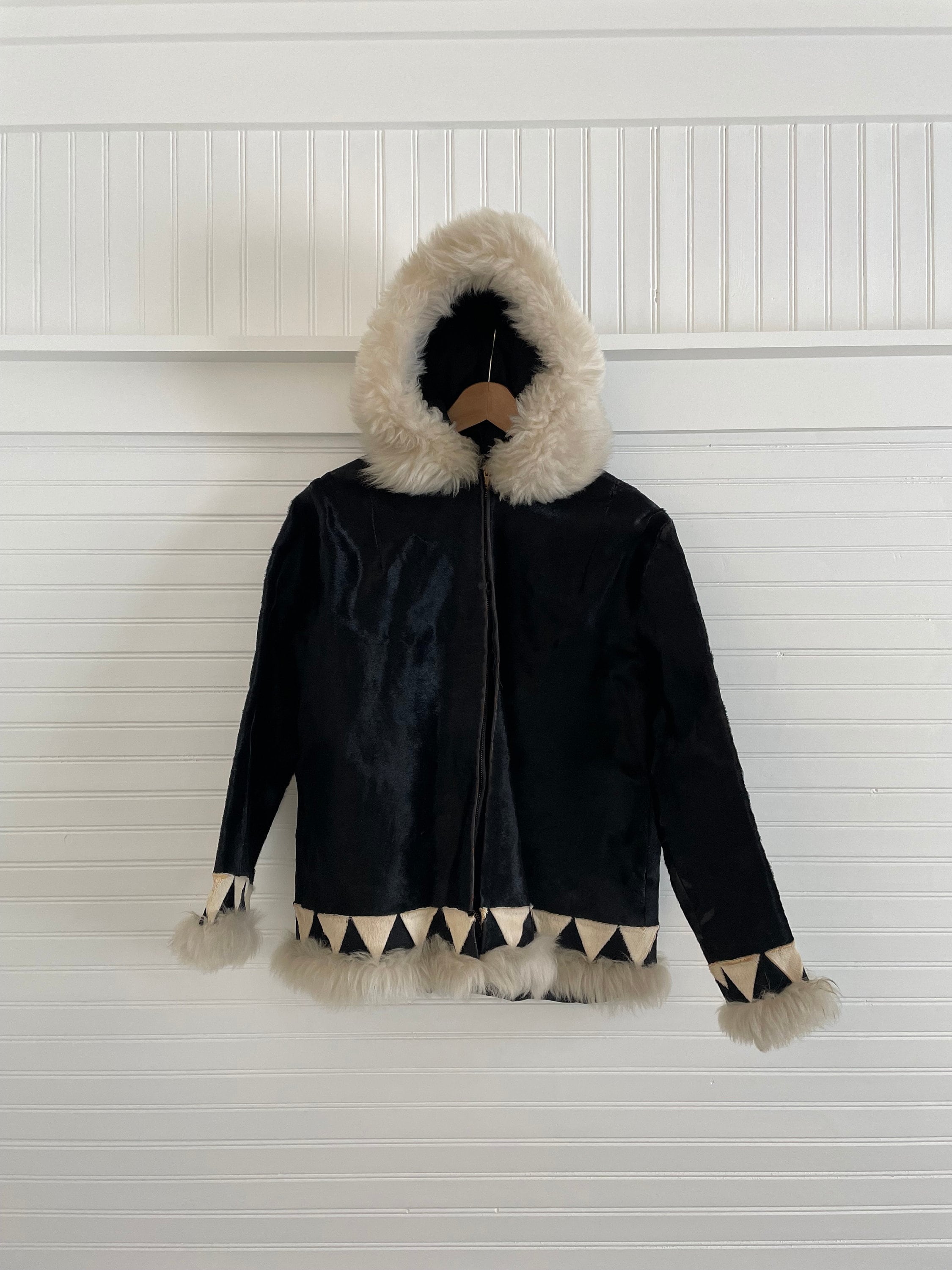 Vintage Eskimo Fur Parka Coat Etsy