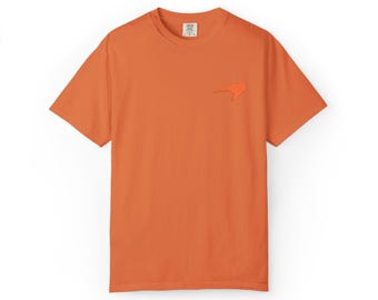 Camiseta con logo bordado de McLaren Racing, camiseta bordada en el pecho de McLaren F1, regalo para aficionados a la Fórmula 1, camiseta de carreras