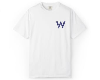 Camiseta con logo bordado de Williams Racing, camiseta bordada en el pecho de Williams F1, regalo para aficionados a la Fórmula 1, camiseta de carreras.