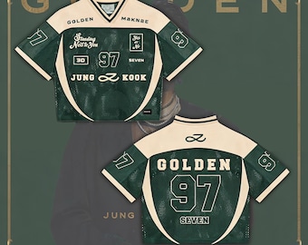 Kpop Jersey Shirt, Jungkook / Taehyung / J-Hope Inspired Tee, Korean Streetwear Oversized Shirt, Concert Outfit Kpop Fan