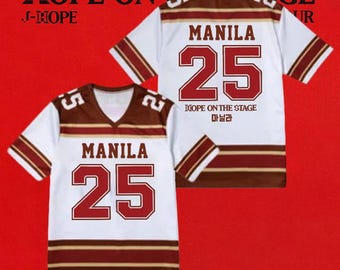 BTS J-hope Jersey Hope on the Stage Concert D-1 LA Los Angeles Authentic Merch