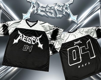 Aespa Kpop Inspired Rugby Jersey | Custom Karina Winter Giselle Ningning Concert Outfit