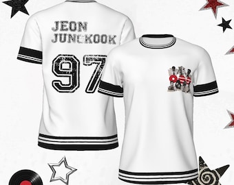 BTS Custom Printed T-Shirt, Soft Cotton Casual Top, Fan Gift