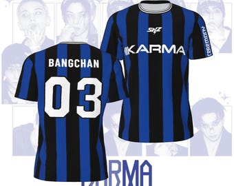 SKZ KARMA vintage graphique à manches courtes personnalisé