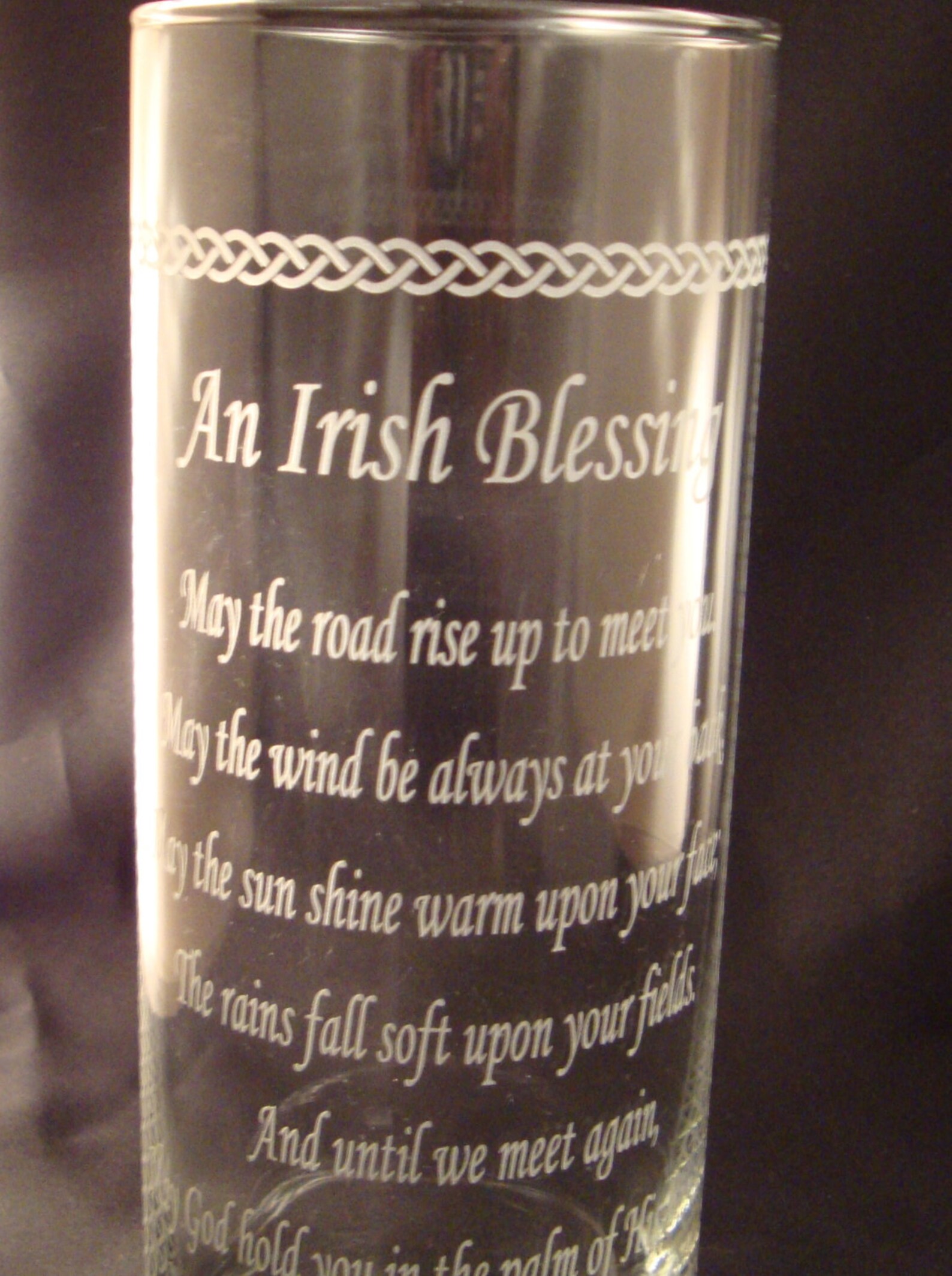 Custom Wedding Memorial Candle Irish Blessing Memorial Etsy