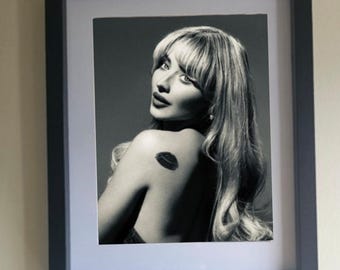 Framed Sabrina Carpenter classic Black & White
