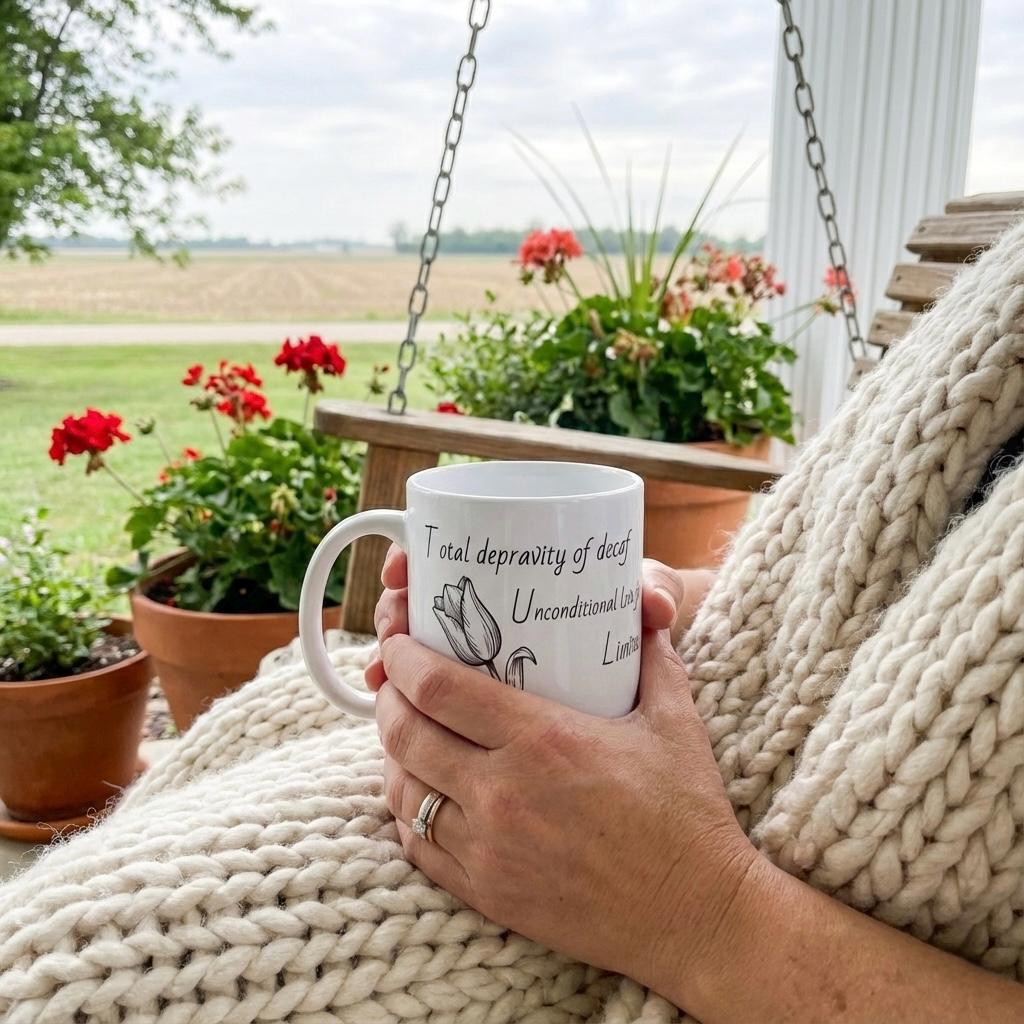 Irresistible Grace Coffee Mug | TULIP Doctrine Ceramic Cup