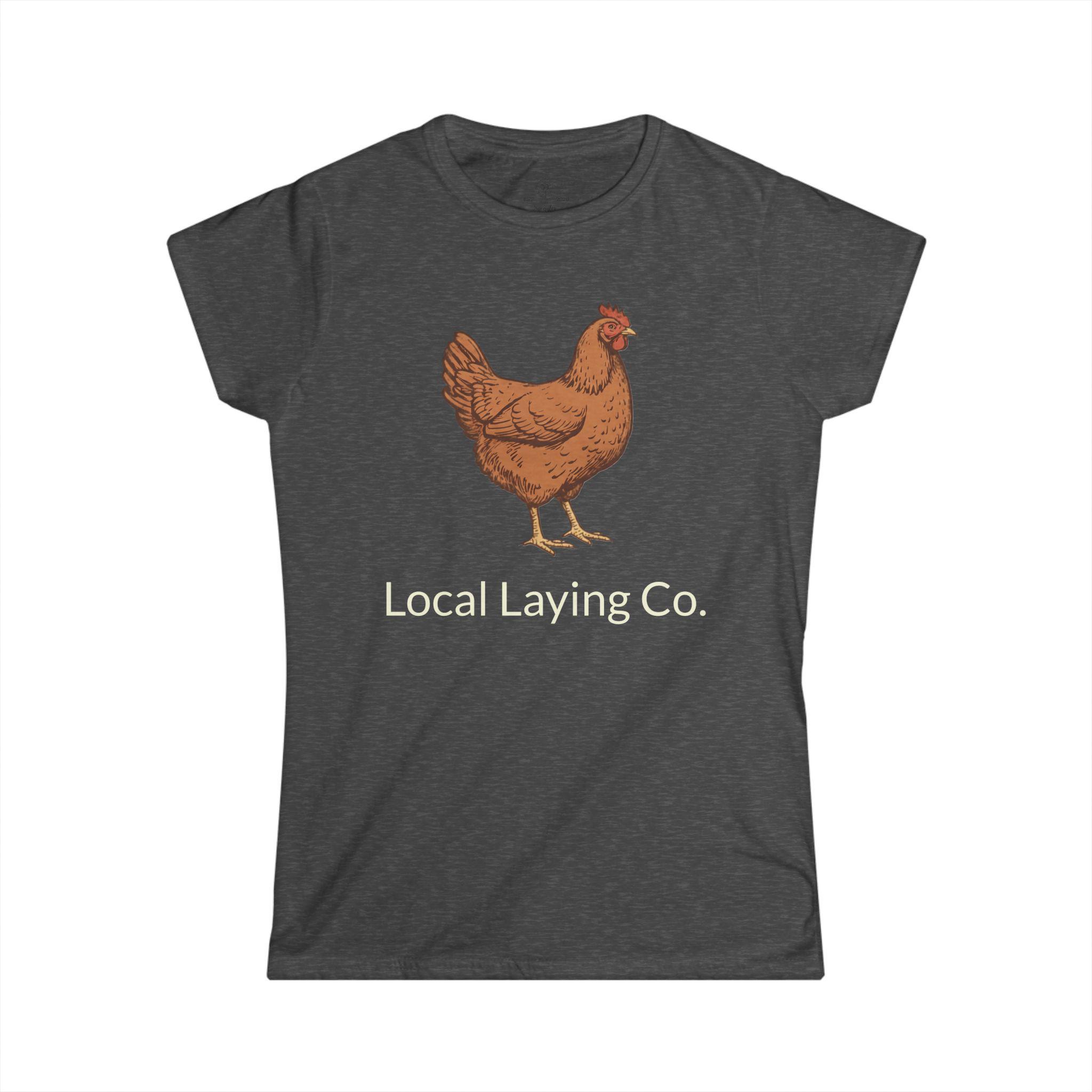 Local Laying Co Vintage. Womens Tee - View 2