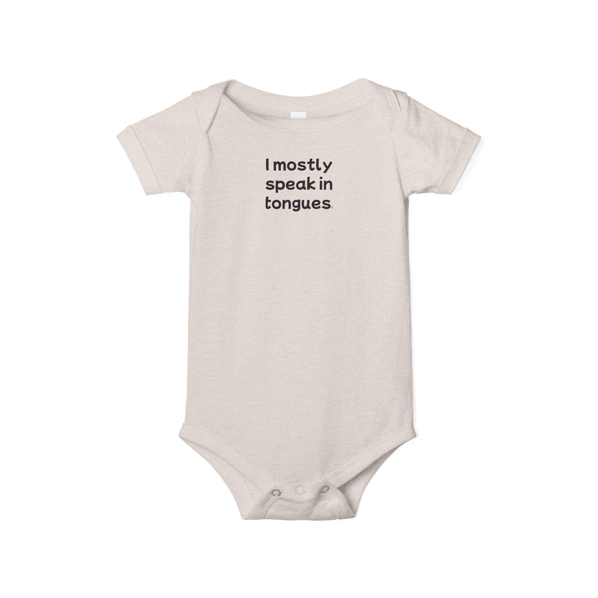 Speaking in Tongues Onesie - View 6