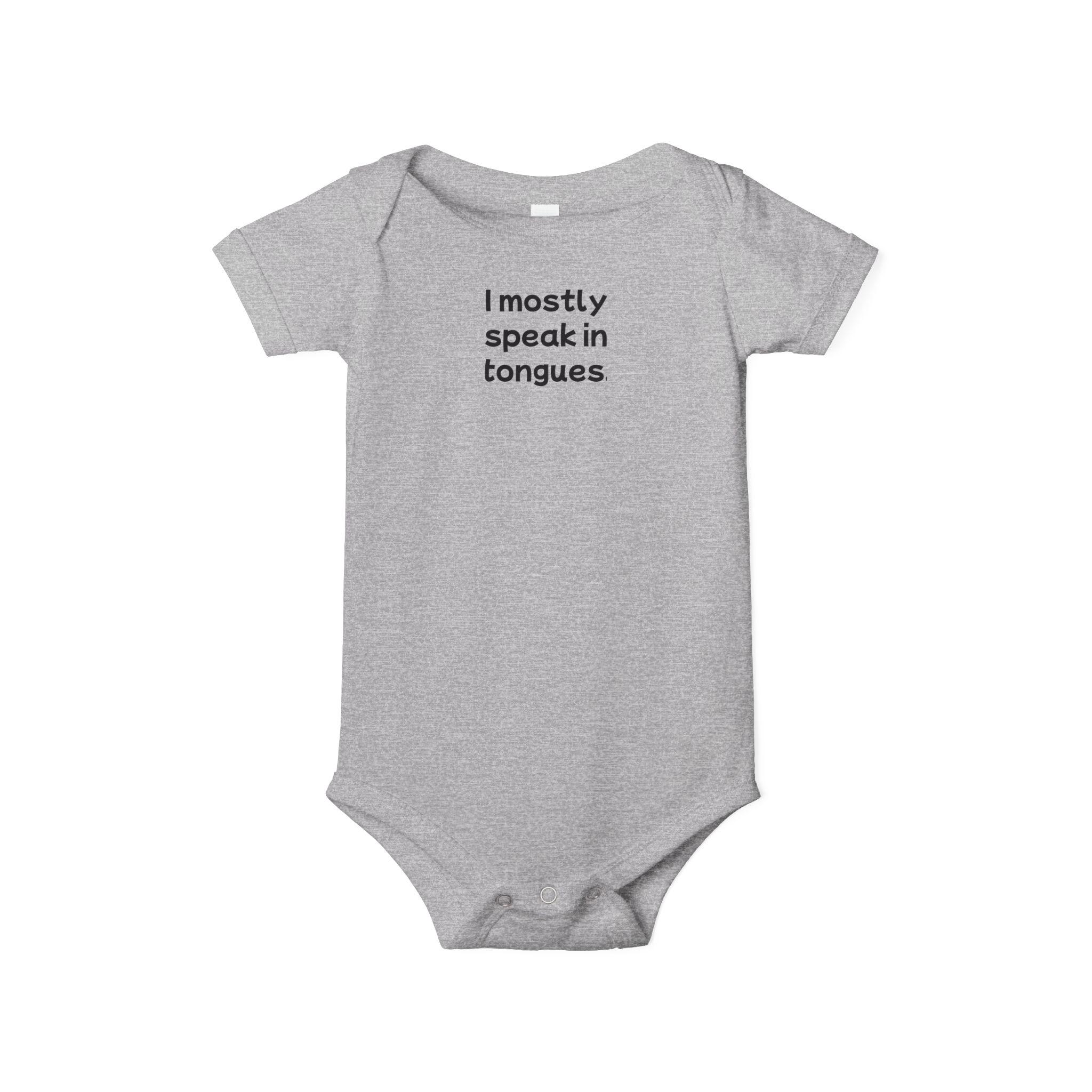 Speaking in Tongues Onesie - View 8