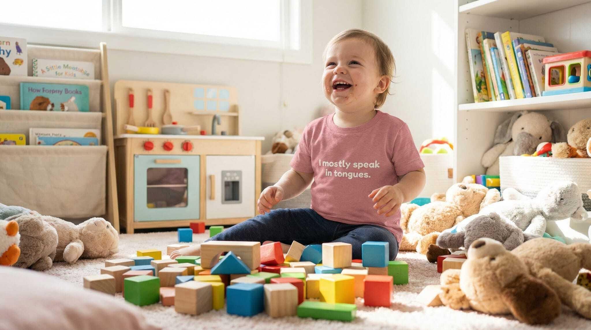 Speaking in tongues Toddler Tee