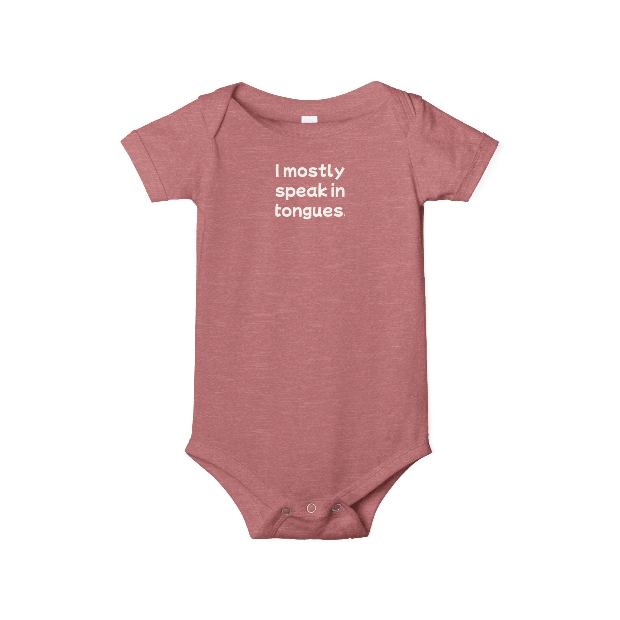 Speaking in Tongues Onesie - View 2