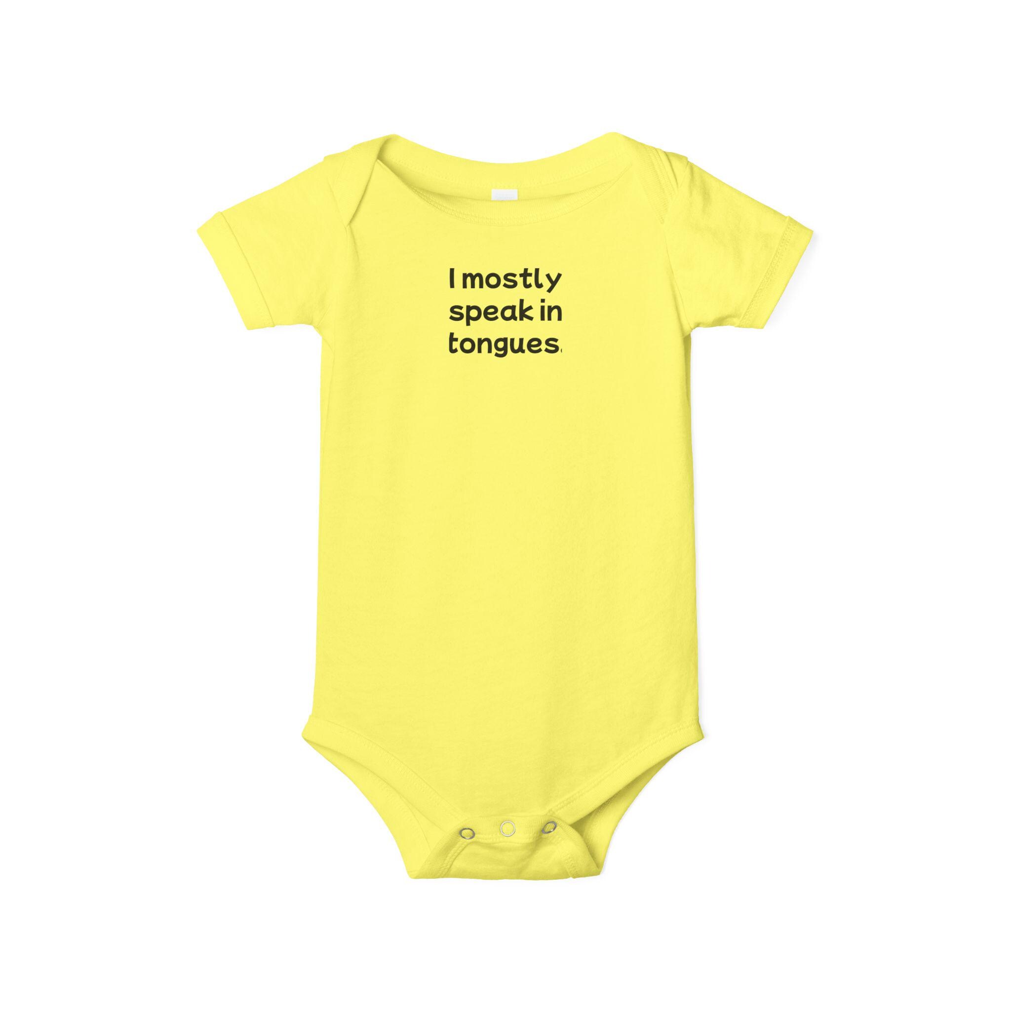 Speaking in Tongues Onesie - View 7