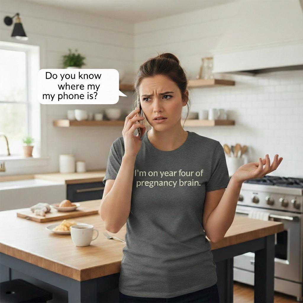 Pregnancy Brain Year 4