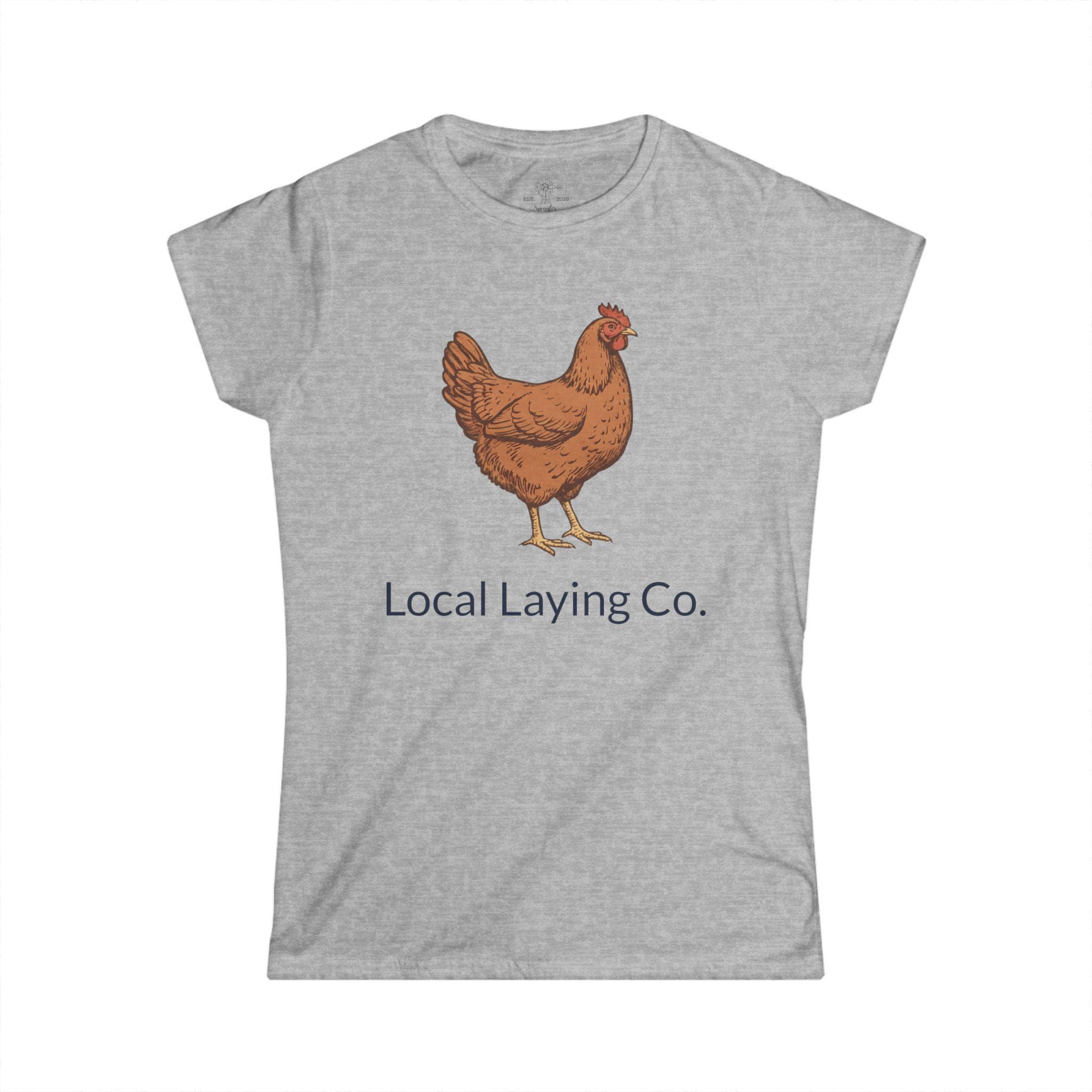 Local Laying Co Vintage. Womens Tee - View 5