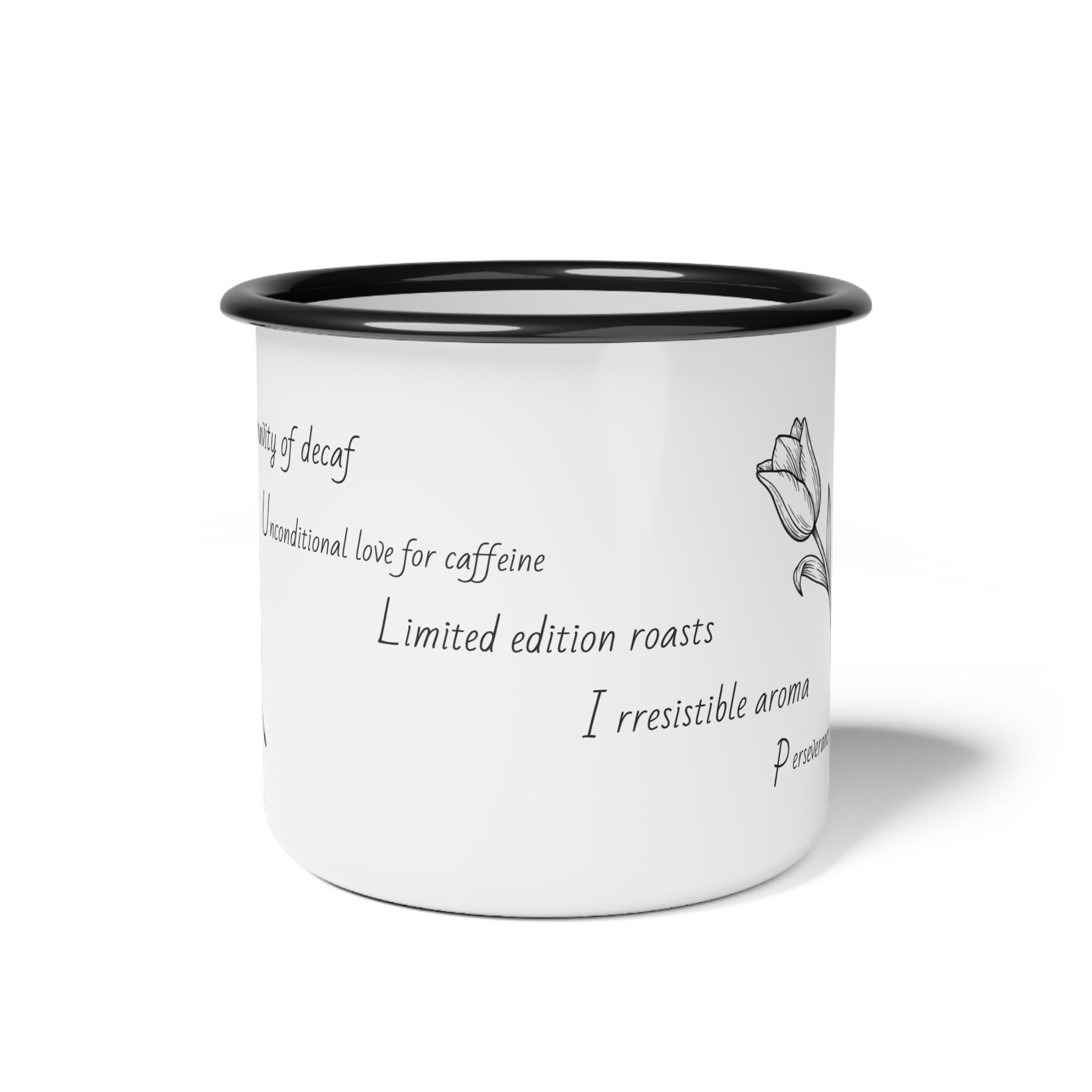 Irresistible Grace Coffee Mug | TULIP Doctrine Enamel Camp Cup - View 3