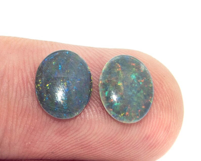 A-Grade Opal Triplet 10x8 Cabochons