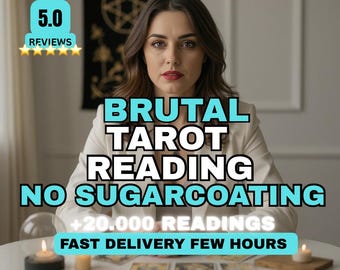 Brutally Honest Tarot Reading | No Sugarcoating Psychic Insight | Real & Truthful  Same Day Delivery PDF