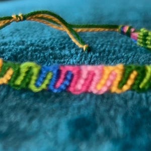 Colorful Candy Stripe Bracelet