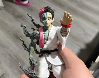 13 cm Demon Slayer Style Akaza, Hakuji Anime Action Figure, PVC Model Doll Desktop Ornament & Sammler Spielzeug
