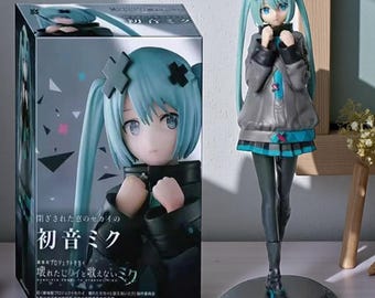 Hatsune Miku Anime Figure, Kawaii Anime Figur, Kawaii Sammlerstück Action Model Spielzeug, Desktop Display Ornament, Weihnachts- & Geburtstagsgeschenk