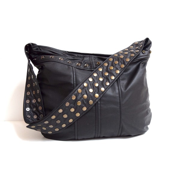 Monedero de piel negro Veronica Mars Bag