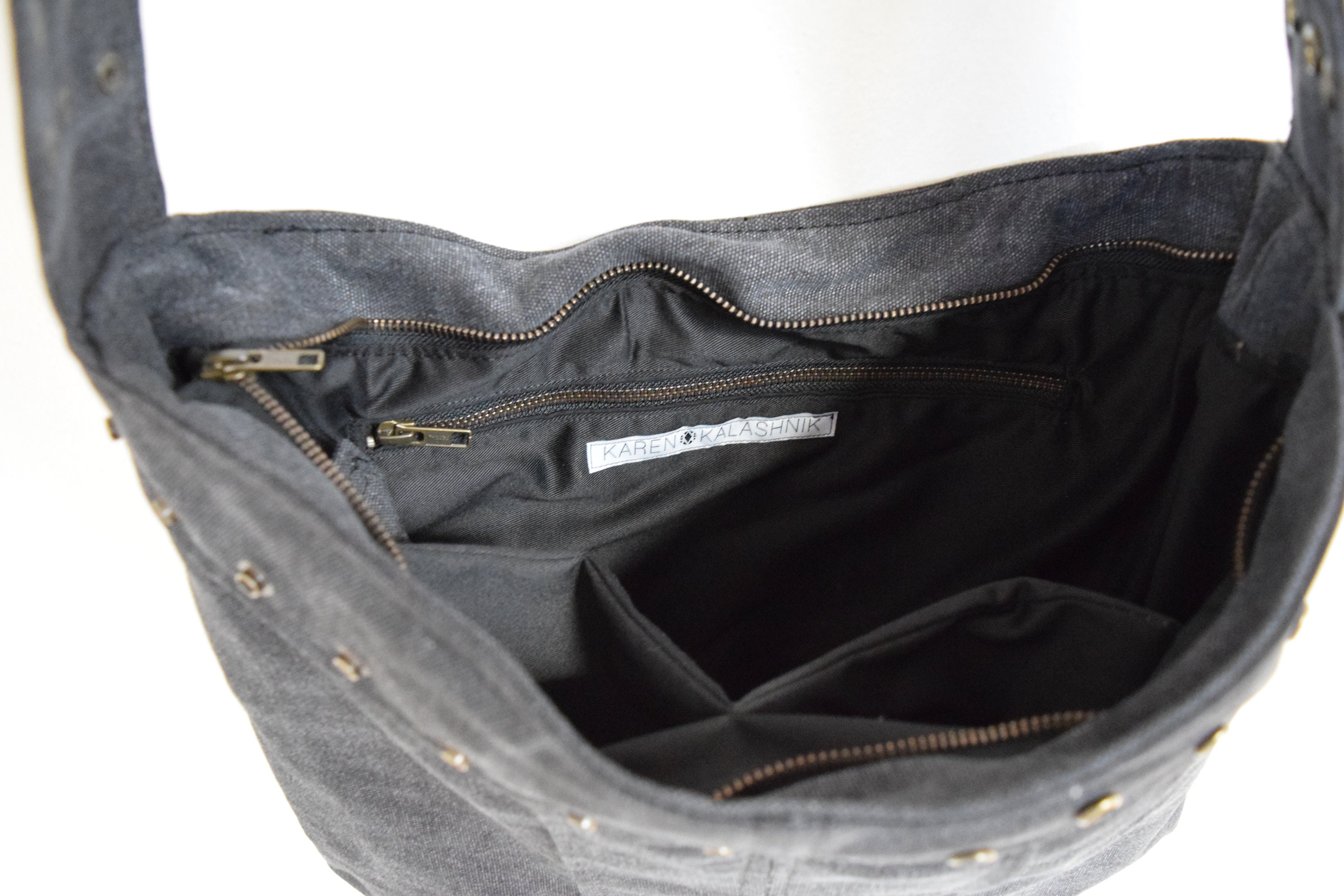 Veronica Mars Bag Season 4 bag Vegan bag Black Messenger Etsy