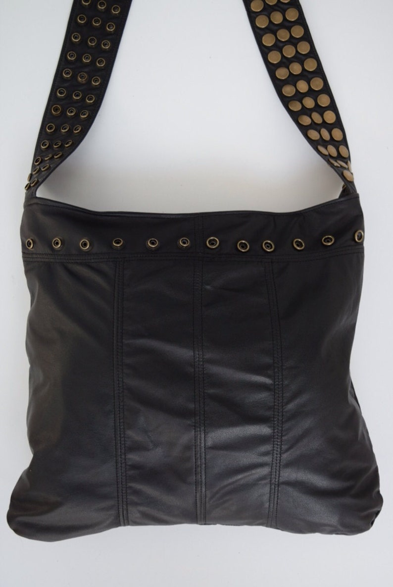 Veronica Mars Bag Leather Detailed Front and Back Etsy
