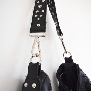 Black Leather purse Beth Dutton Inspired Shoulder Bag image 3