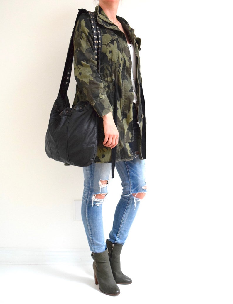 Veronica Mars Bag Season 4 bag Leather bag Black Messenger Etsy