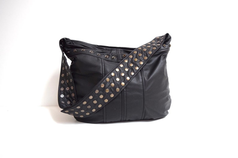 Veronica Mars Bag Season 4 bag Leather bag Black Messenger Etsy