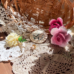 The English Garden Edit | Curated Jewellery Set (3 Pieces) | Vintage & Vintage-Inspired Jewellery