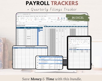 Audit-Proof HR Payroll and PTO Tracker Bundle - Attendance, Leave Management & Year-End Compliance Dashboard (Excel)