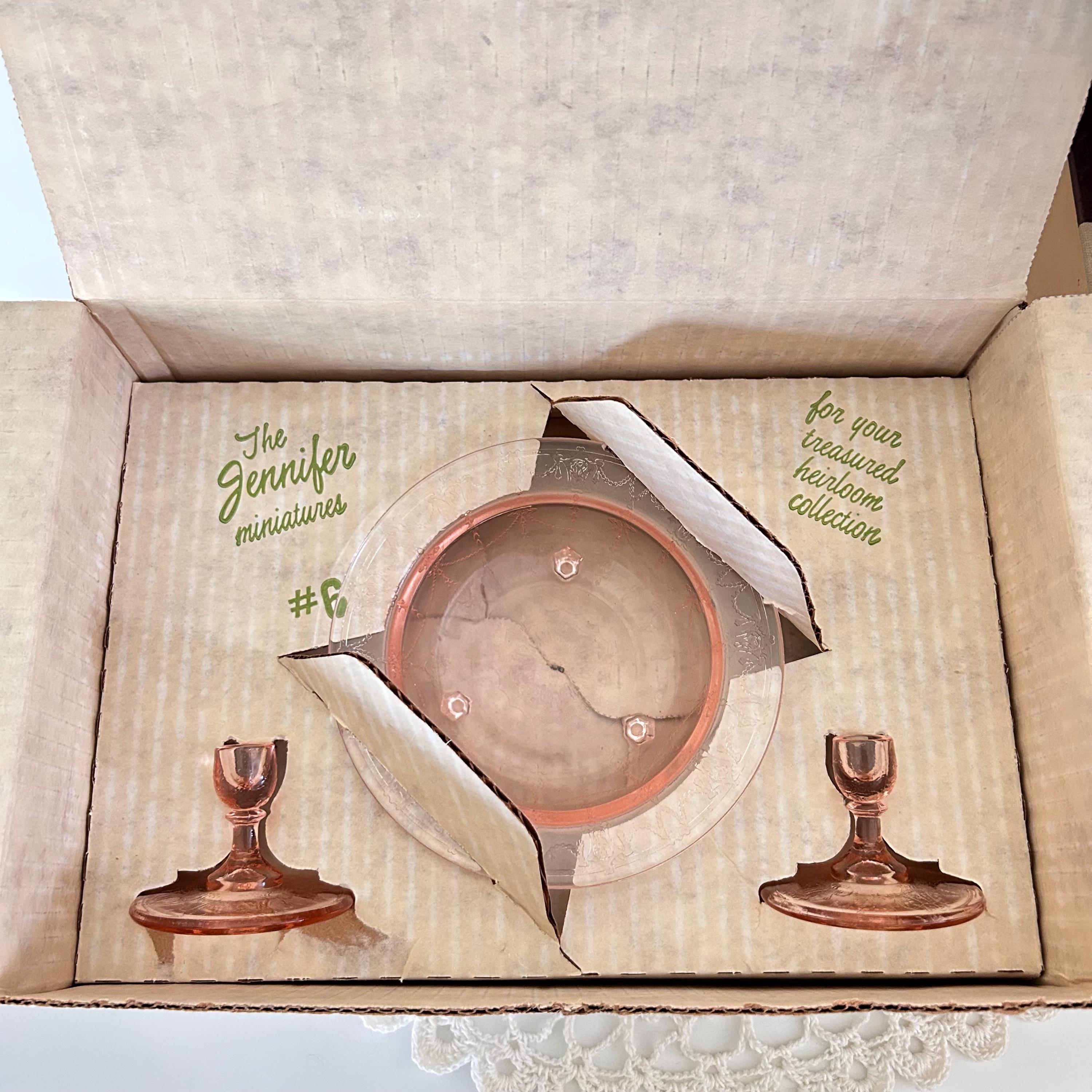 Mosser Glass Jennifer Set - Etsy