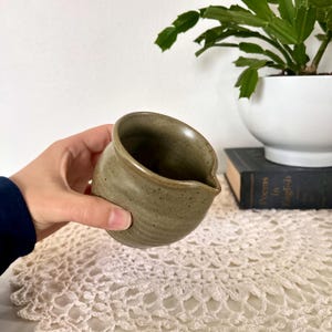 Studio Pottery Creamer Signed Calder