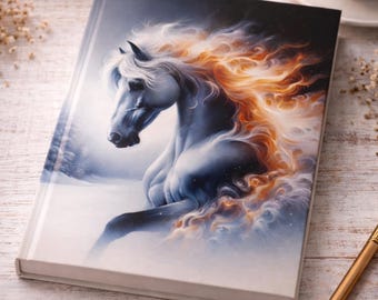 Fire Horse Lunar Year Journal, Intention Setting, Gratitude & Manifestation, Notebook