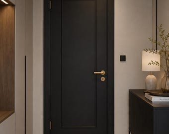 Door Molding Kit – Pre-Cut Door Trim Panels | DIY Door Wall Molding | Modern Door Wainscoting | Ready-to-Install Door Decor