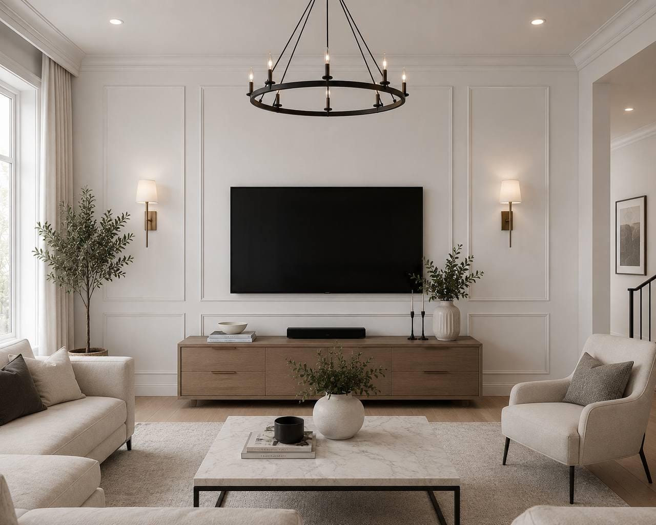 Pre-cut Accent Wall Molding Kit – Ready-to-install DIY Wall Panels - Etsy
