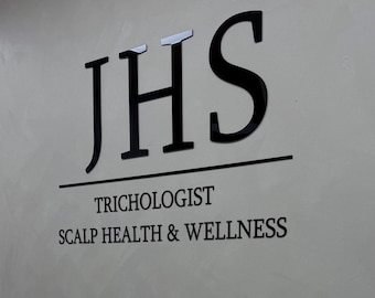 Custom 3D Acrylic Business Logo Sign | Laser Cut Office Wall Decor